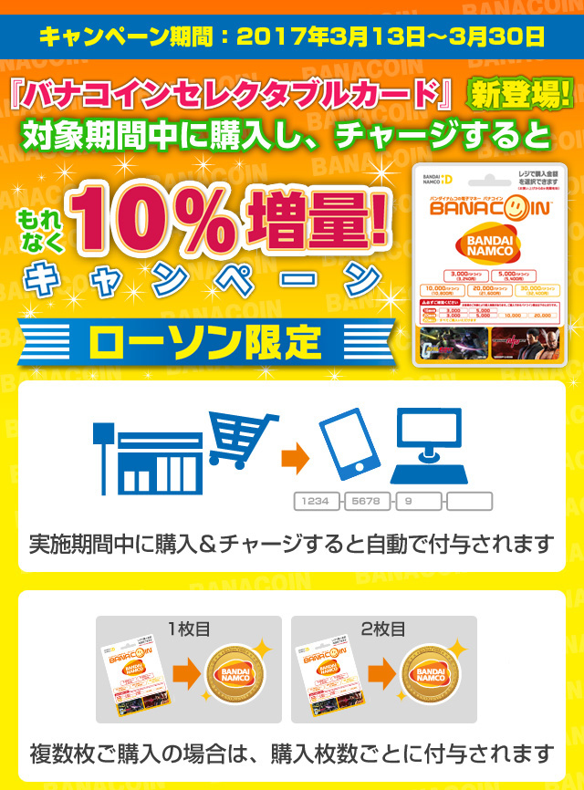 バナコイン バンダイナムコid バナコイン バンダイナムコid